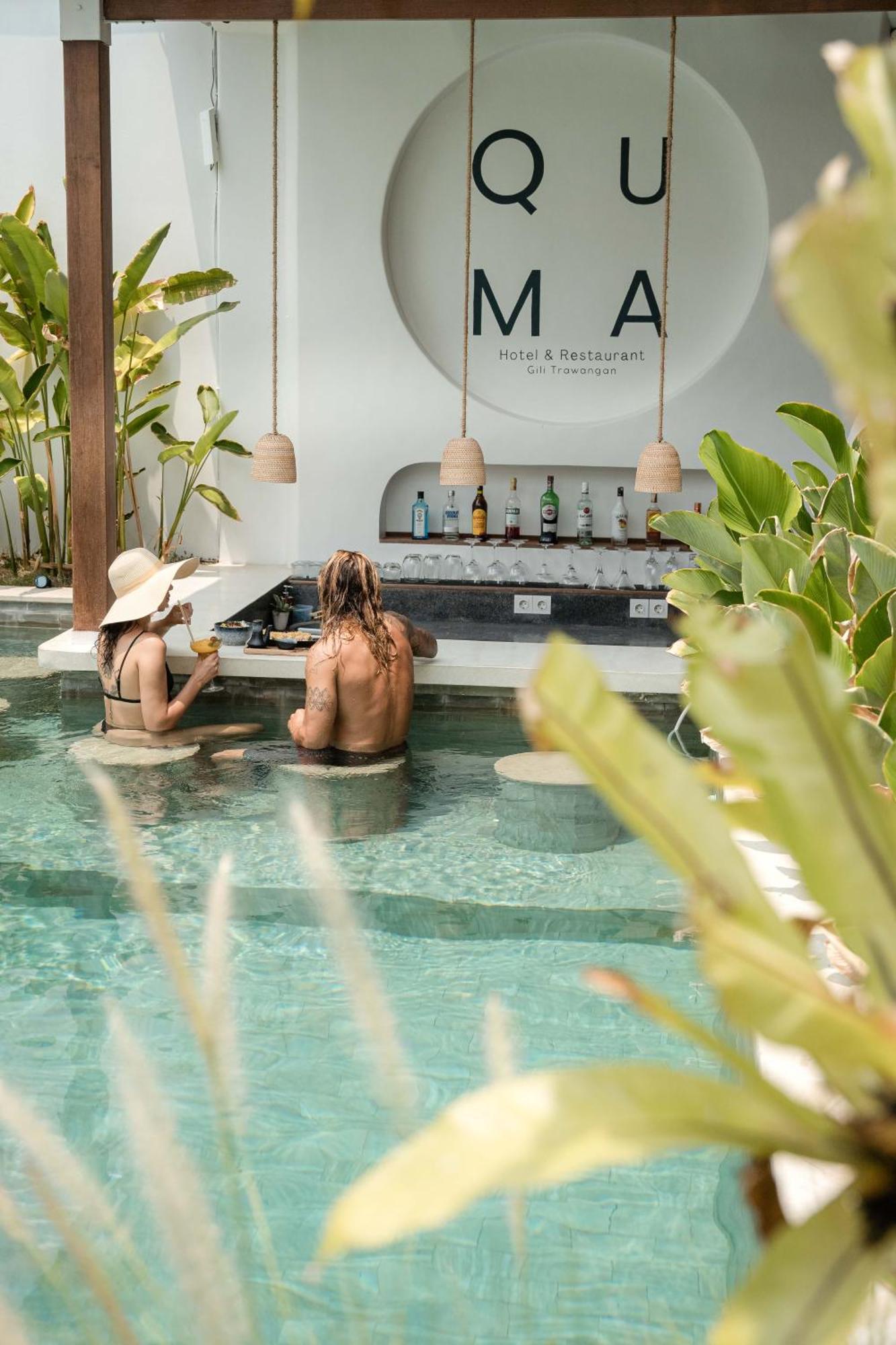 Quma Hotel Gili Trawangan Exterior foto